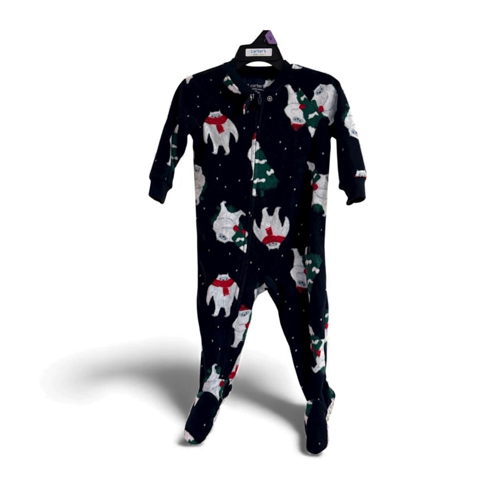 Carter's -Holiday Polar Bear Footie PJs